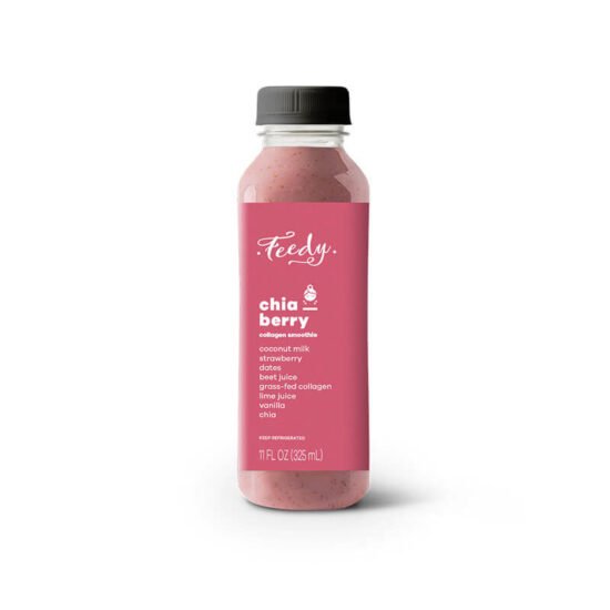 Chia berry smoothie