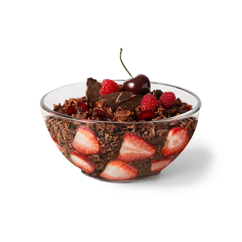 cherry oat bowl