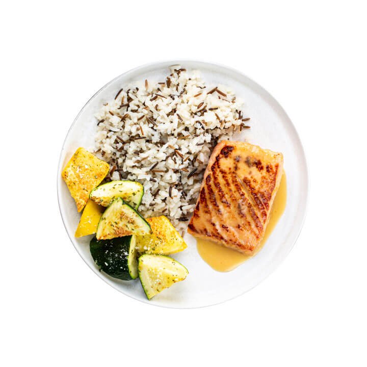 Pesto salmon
